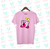 Remera de algodón rosa - Kirby - comprar online