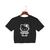 Crop top - Hello Kitty Skull