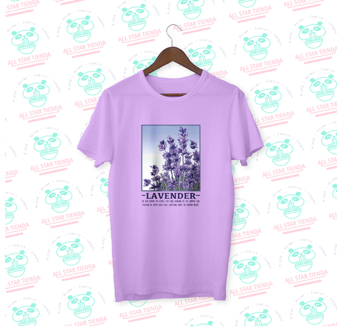 Remera lila - lavender