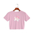 Crop top rosa - MY MELODY PONY