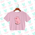 Crop top rosa - Pato