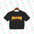 Crop top - Thrasher - comprar online