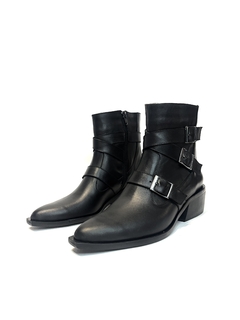 Bota texana de cuero Barbieri (24-571) - comprar online