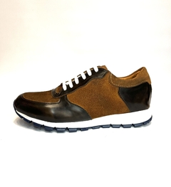 Zapatilla de cuero Talbot (17101) - comprar online