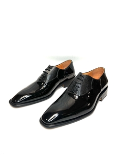 Zapato de cuero acordonado TALBOT (100000) - comprar online