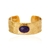 Bracelete Vintage Claudia Arbex Ouro Velho