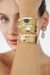 Bracelete Vintage Claudia Arbex Ouro Velho - comprar online