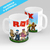 Taza sublimada - Roblox - 02 / cerámica o polímero