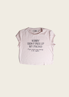 Remera Sorry - comprar online