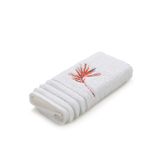 Kit toalha lavabo e rosto trussardi costa dorata 300 fios 100% algodão na internet