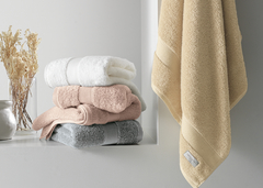 toalha de rosto trussardi egitto elegance soft rose 100% algodão egípcio - comprar online