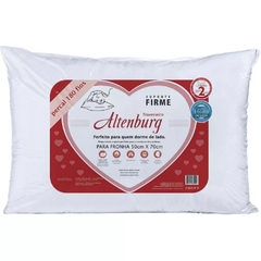 Travesseiro Altenburg Suporte Firme 180 fios Branco 100% algodão