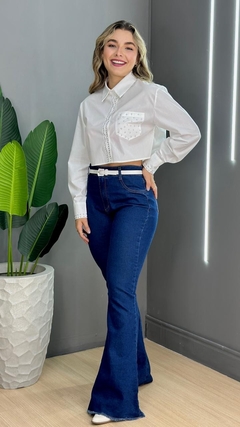 CROPPED CAMISA NOVO - comprar online