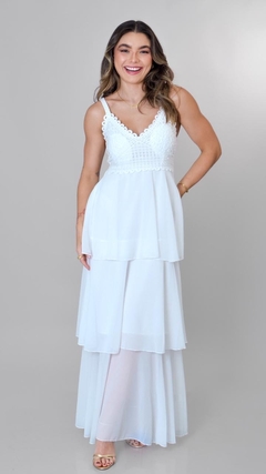 VESTIDO TALITA BABADOS na internet