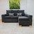 Sofa Cubo Esquinero 90cm de Profundidad y respaldo alto - ART E9B - comprar online