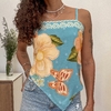 Blusa Lenço Flores