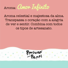 PERFUME PAPEL "AMOR INFINITO" - 30ML - comprar online