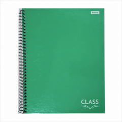 CADERNO UNIVERSITÁRIO CLASS VERDE