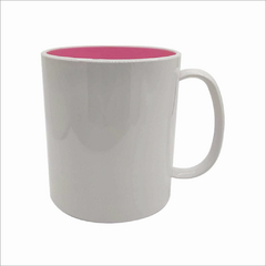 CANECA POLIMERO INTERNO ROSA - comprar online