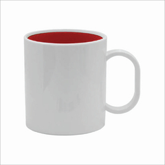 CANECA POLIMERO INTERNO VERMELHO