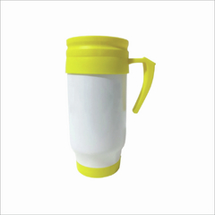 CANECA POLIMERO TÉRMICA AMARELA