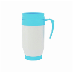 CANECA POLIMERO TÉRMICA AZUL BEBÊ