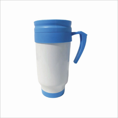 CANECA POLIMERO TÉRMICA AZUL