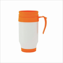 CANECA POLIMERO TÉRMICA LARANJA