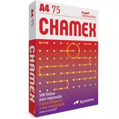 PAPEL CHAMEX 75G - A4 COM 500 FOLHAS.