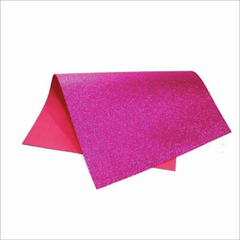 E.V.A GLITTER 40X48 ROSA - UNIDADE