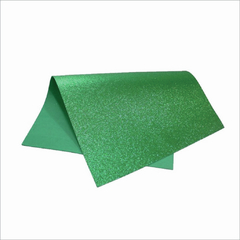 E.V.A GLITTER 40X48 C/ 5 VERDE B 1,6 MM