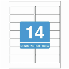 ETIQUETA ADESIVA 14 COM 10 33,9X101,6MM - comprar online