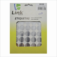 ETIQUETA ADES CONV. PRATA 21MM COM 150