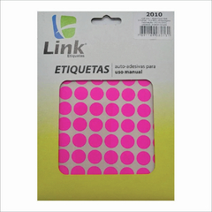 ETIQUETA ADES CONV. ROSA FLUOR. 12MM