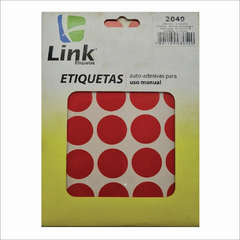 ETIQUETA ADES CONV. VERMELHA 24MM COM 60