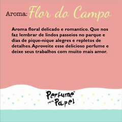 PERFUME PAPEL "FLOR DO CAMPO" 30ML - comprar online