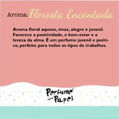 PERFUME PAPEL "FLORESTA ENCANTADA" 30ML - comprar online