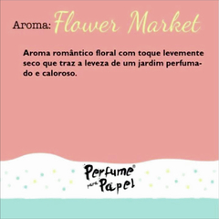 PERFUME PAPEL "FLOWER MARKET" 30ML - comprar online