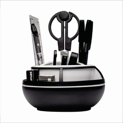 ORGANIZADOR DE MESA GO-897 PRETO/BRANCO - comprar online