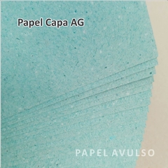 PAPEL CAPA AG VERDE 90G F9 COM 50 FOLHAS