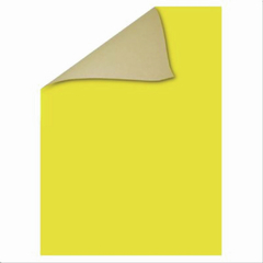 PAPEL CARTÃO 200G AMARELO LUMI 48 X 66CM - comprar online