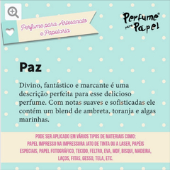 PERFUME PAPEL "PAZ" 30ML na internet