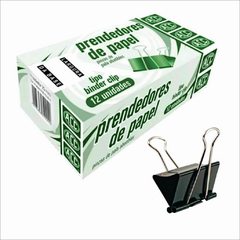 PRENDEDOR PAPEL 32MM COM 12 - comprar online