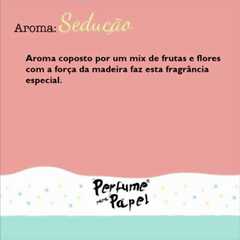 PERFUME PAPEL "SEDUÇÃO" 30ML - comprar online