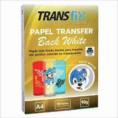 TRANSFER LASER FUNDO BRANCO A4 COM 10 - comprar online