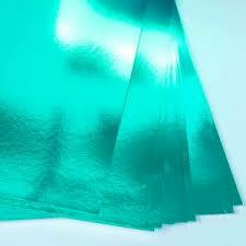 PAPEL LAMINADO VERDE 180G