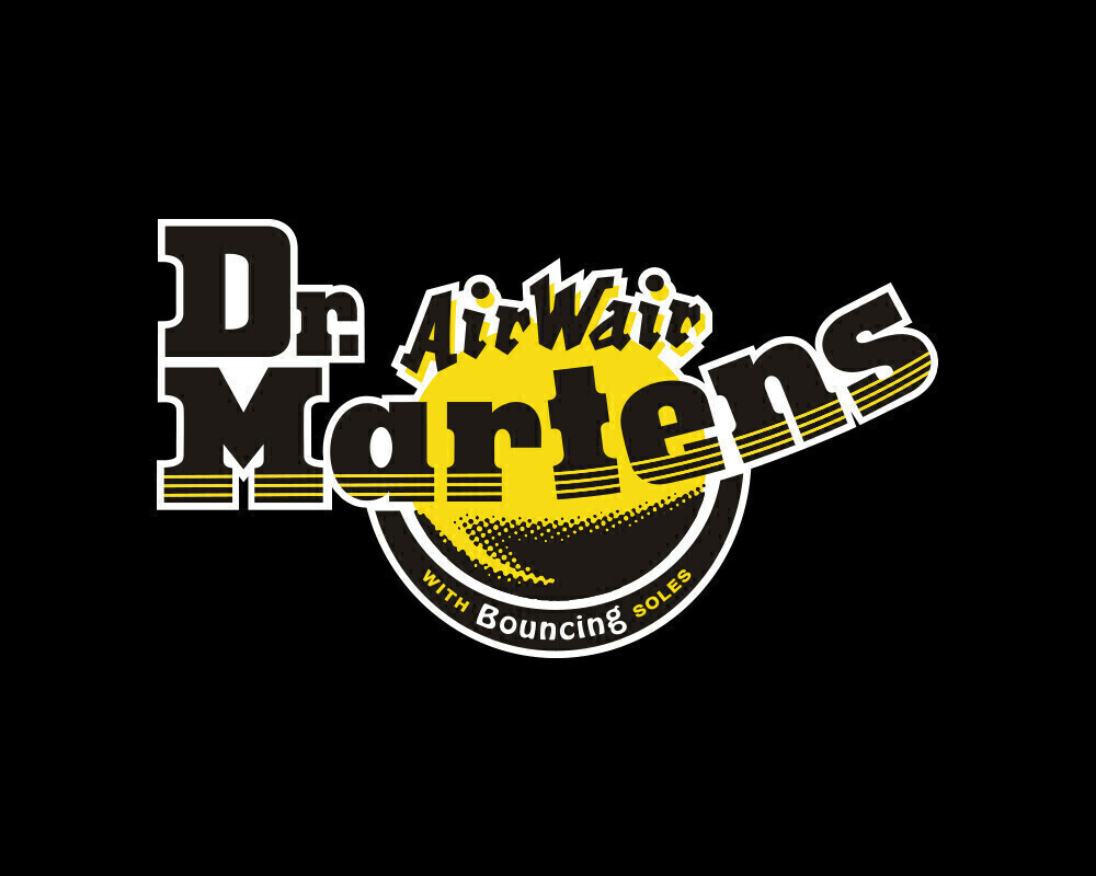 Dr martens cheap replica letra