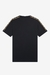 T-Shirt Fred Perry® Tapped Ringer Black/ Gold Talla S - comprar online
