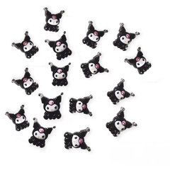 Aplique kawaii kuromi 12mm x u - comprar online