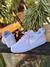 Tênis Nike bourogh low (branco/ rosa )